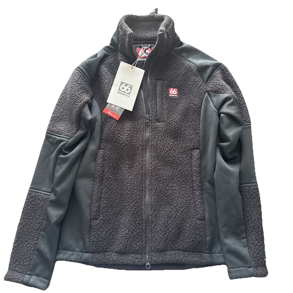 NWT 66 North Women's Tindur Technical Black Jacket Size Medium $330